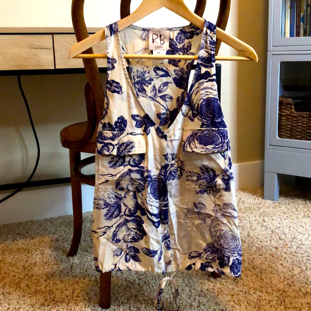 Floral tank top